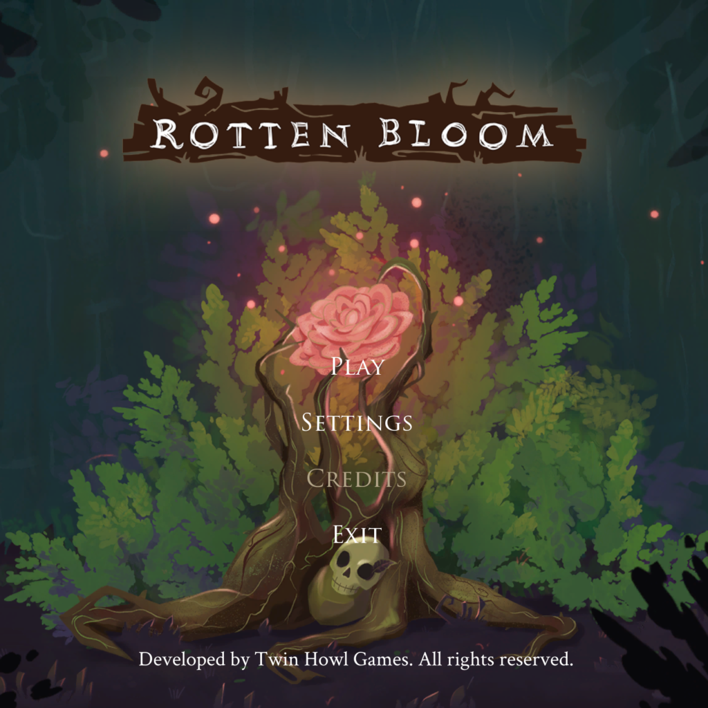 rotten bloom main menu